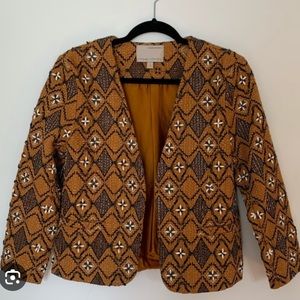 NWT Banana Republic Heritage Collection Jacquard Blazer